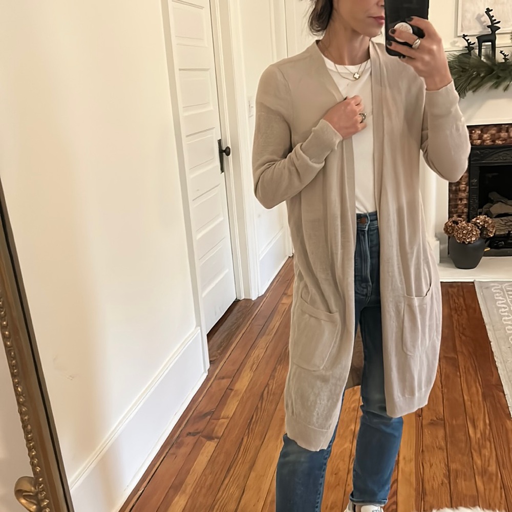 Halogen sheet cardigan nwt